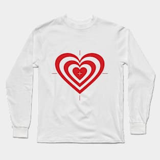 Heart aim Long Sleeve T-Shirt